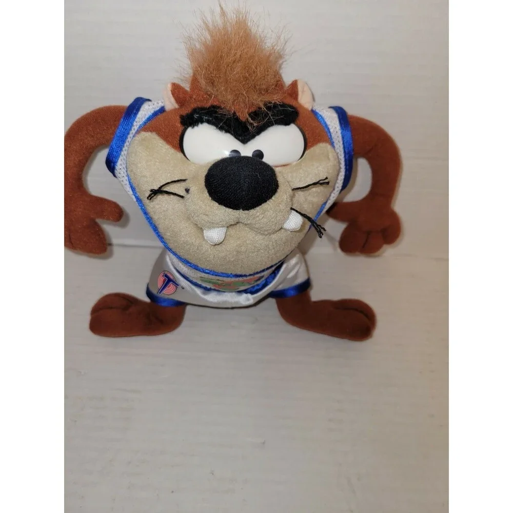 Vintage Space Jam 1996 Taz Plush McDonald's Toy Looney Tunes Tasmanian Devil